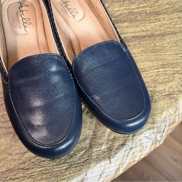 Abella Sparkler Midnight Blue Loafer Flats Size 6.5 - Picture 15 of 15